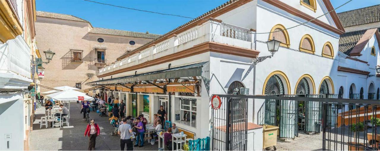Mercado de Feria con 2 habitaciones y 2 baños Sevilla Exterior foto